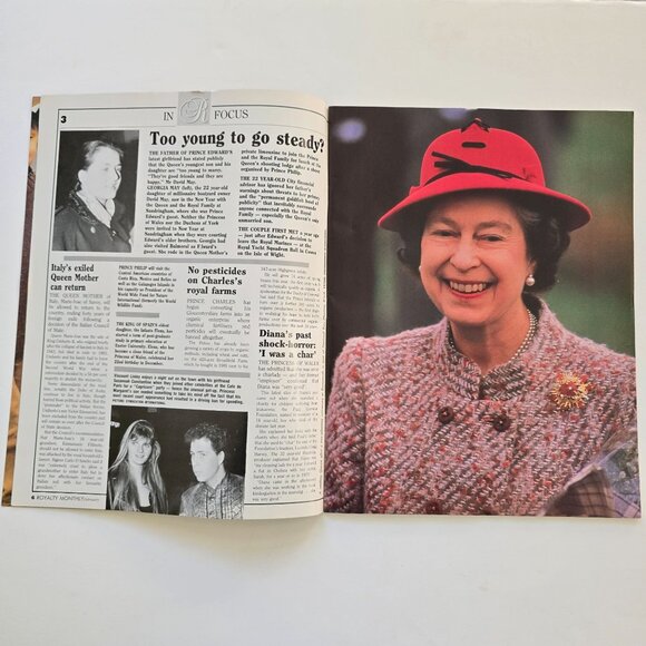 Royalty Monthly Magazine Volume 7 Number 5 The Diana Years 1988 February - Picture 4 of 13